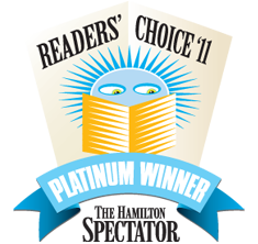 The Hamilton Spectator Readers' Choice 2011 - Platinum Winner