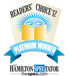 The Hamilton Spectator Readers' Choice 2012 - Platinum Winner